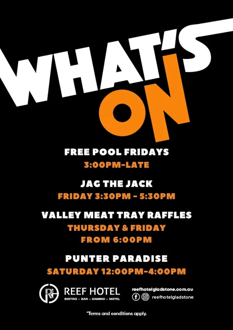 What's On poster