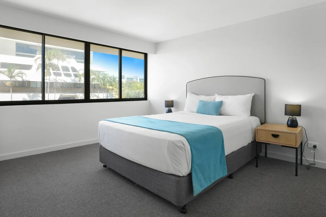 Deluxe City View room on the top floor